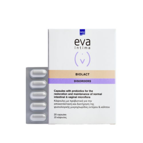 Intermed Eva Intima Biolact Capsules Προβιοτικά 20 κάψουλες